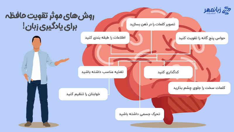 تقویت ذهن برای یادگیری زبان انگلیسی