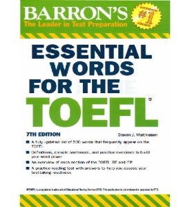 Essential Words for the TOEFL برای یادگیری لغات انگلیسی تافل