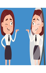 یکی از راهای تقویت مکالمه صحبت انگلیسی با خودتان می باشد