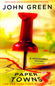 PAPER TOWNS یکی از بهترین رمان های جنایی اثر جان گرین