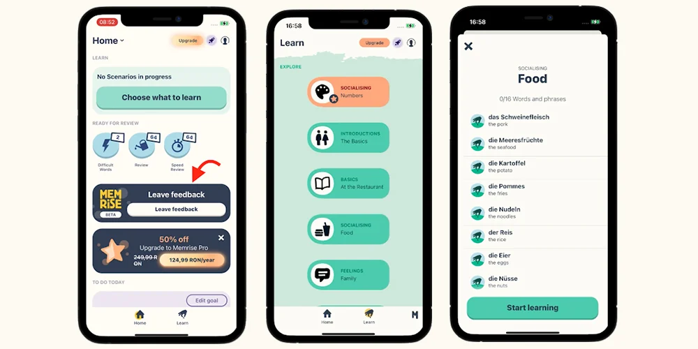یادگیری زبان انگلیسی با اپلیکیشن Memrise