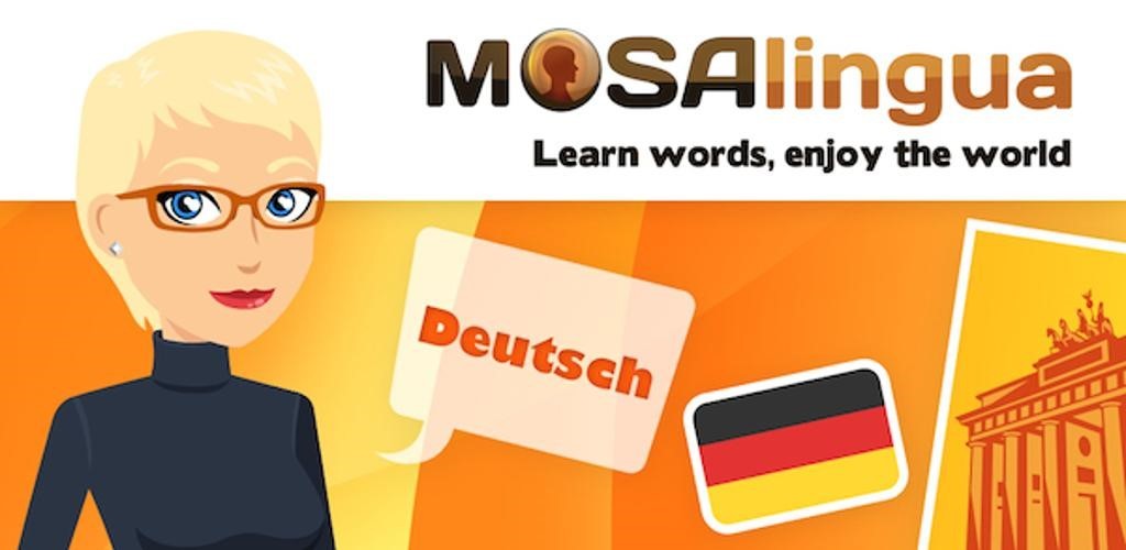 اپلیکیشن آموزش زبان آلمانی MosaLingua