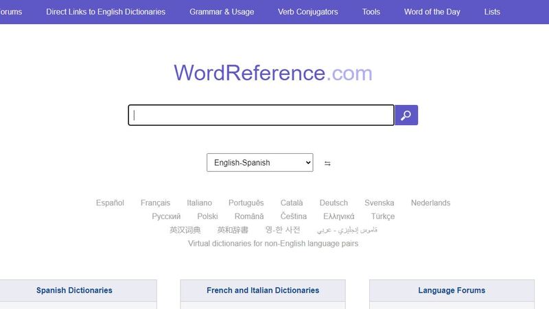 وبسایت WordReference