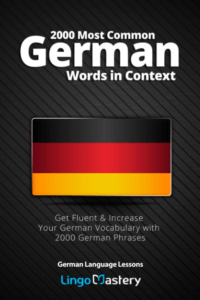 کتاب 2000 Most Common German Words in Context