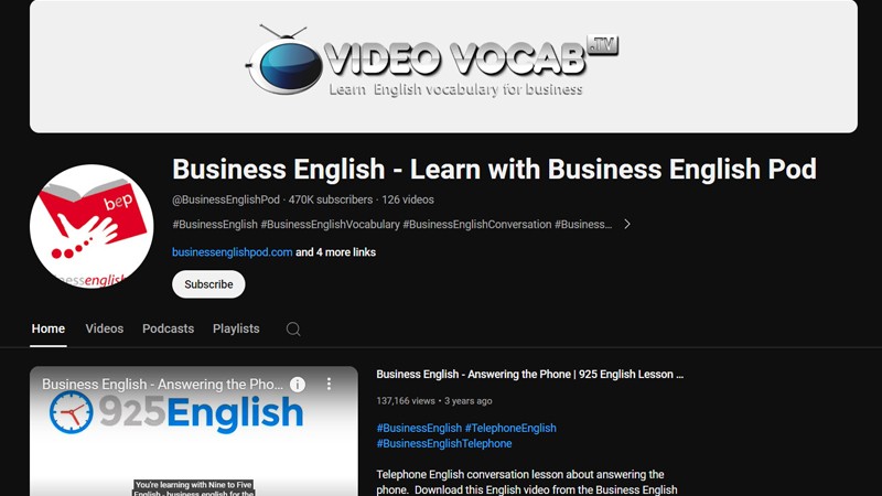 Business English Pod