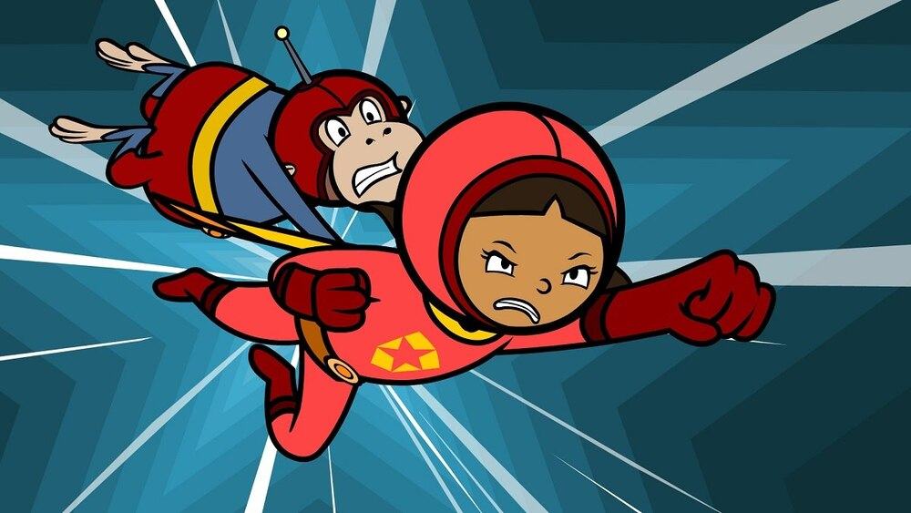 انیمیشن Word Girl برای تقویت زبان انگلیسی افراد مبتدی