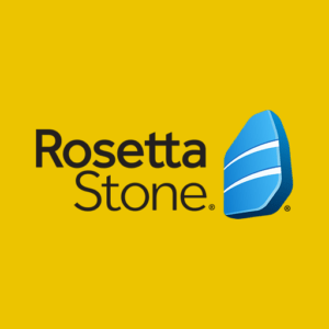 لوگوی برنامه رز استون Rosetta stone