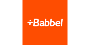 تصویر لوگوی برنامه‌ی بابل Babbel