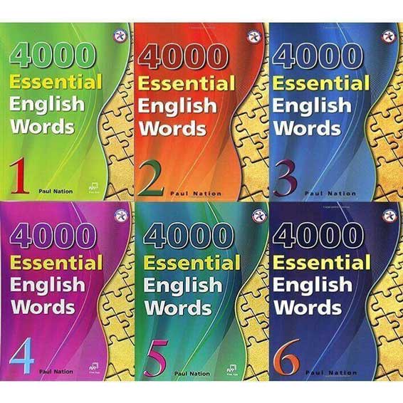 مجموعه کتابهای essential 4000 english words از نظر سطحبندی