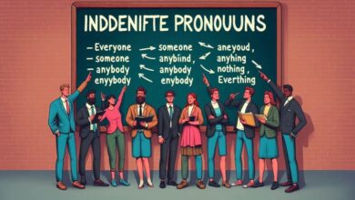 indefinite pronouns ضمایر نامعین