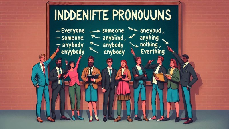 indefinite pronouns ضمایر نامعین