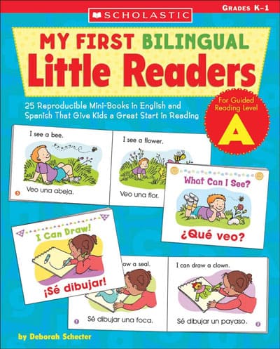 کتاب My First Bilingual Little Readers یک کتاب دوزبانه و بهترین کتاب آموزش اسپانیایی به کودکان است