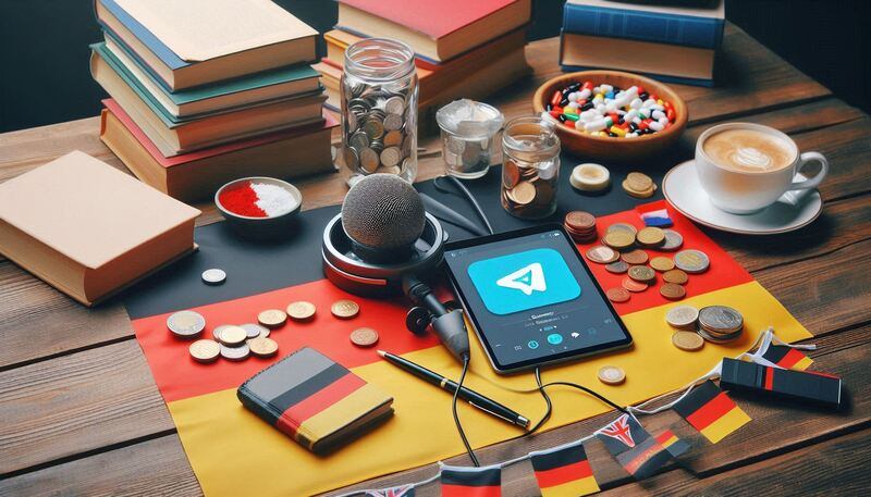 بهترین کانال های تلگرام برای پادکست آلمانی