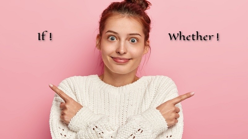 تفاوت Whether با If