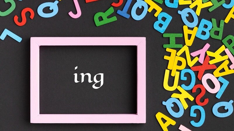 تصویر ing روی تخته سیاه