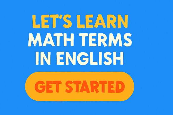 اصطلاحات پیشرفته ریاضی به انگلیسی