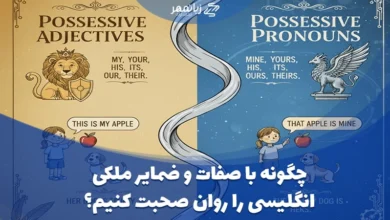 آموزش ضمایر و صفات ملکی انگلیسی