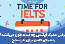 مدت زمان لازم برای گرفتن مدرک آیلتس