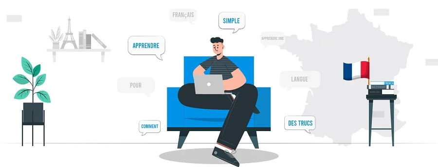 یادگیری زبان فرانسوی در خانه با اولویت بندی کردن