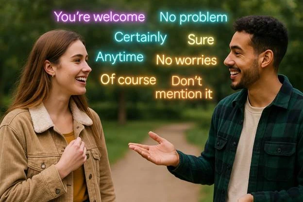 تفاوت بین “You’re welcome” و “No problem”