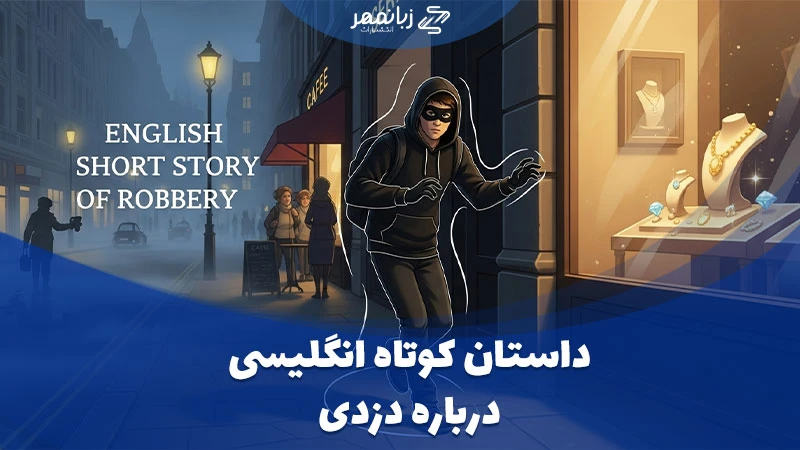 داستان دزدی کوتاه انگلیسی به همراه معنی فارسی متن و واژهها