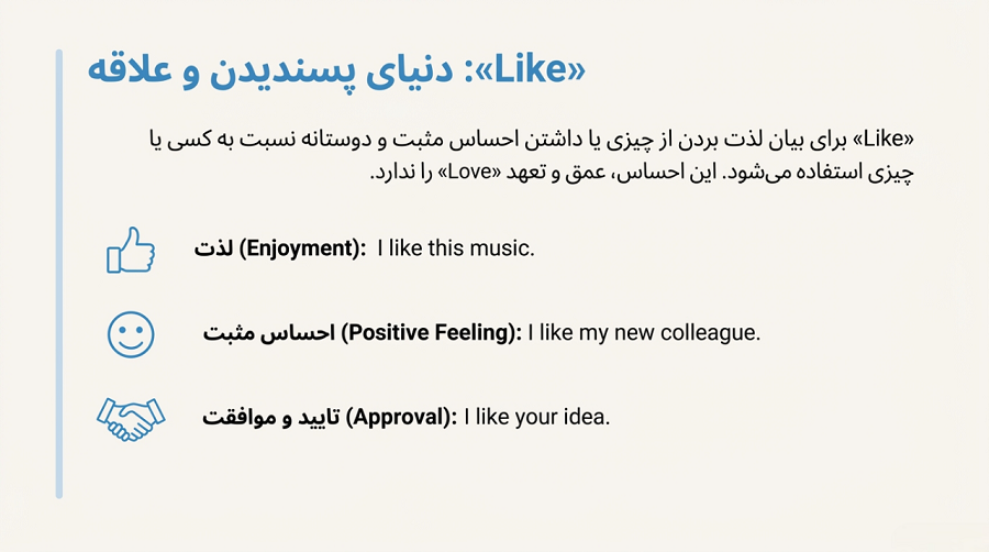 like در جملات واقعی