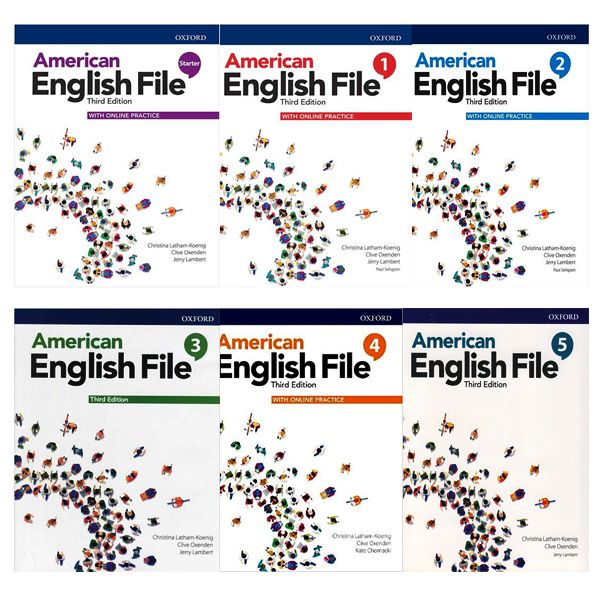 خرید کتاب American English File Book Series Third Edition تا 50% تخفیف ❤️ – زبانمهر