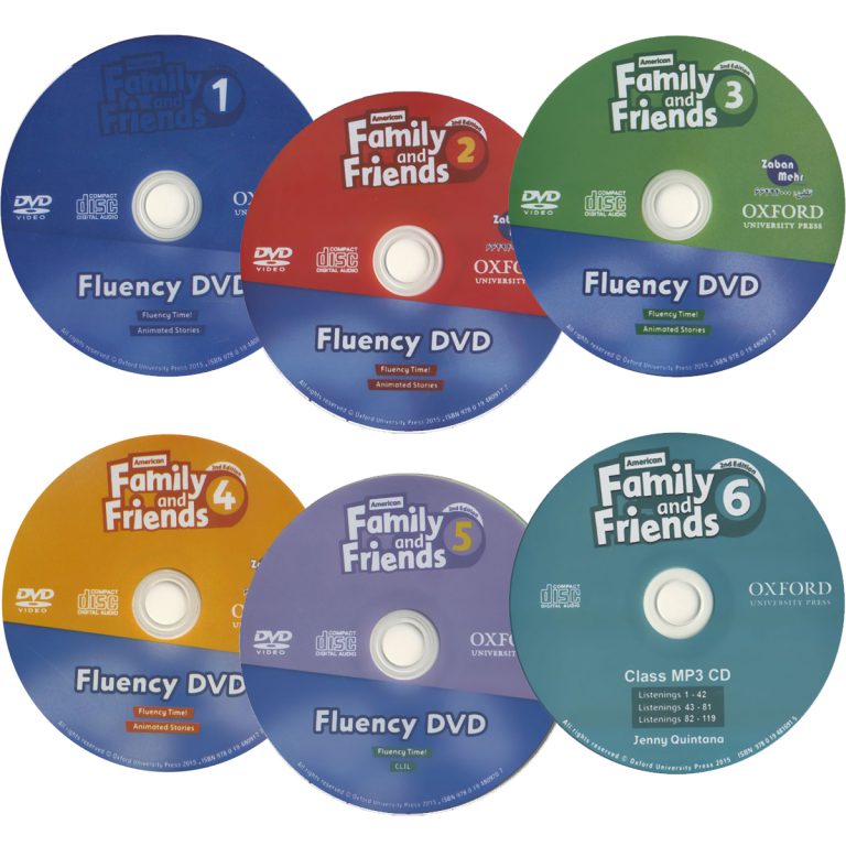 مجموعه کتاب های American Family and Friends Second Edition