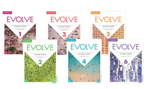 6 جلد از مجموعه کتاب Evolve