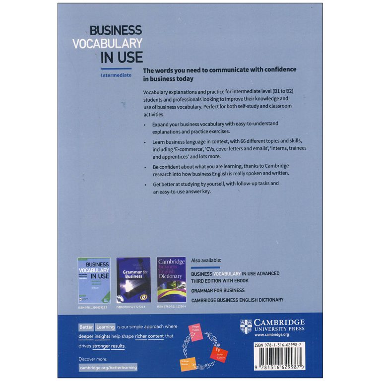 Business Vocabulary in Use Intermediate Third Edition