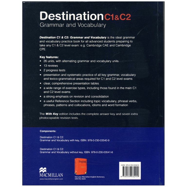 Destination C1 C2 Grammar & Vocabulary