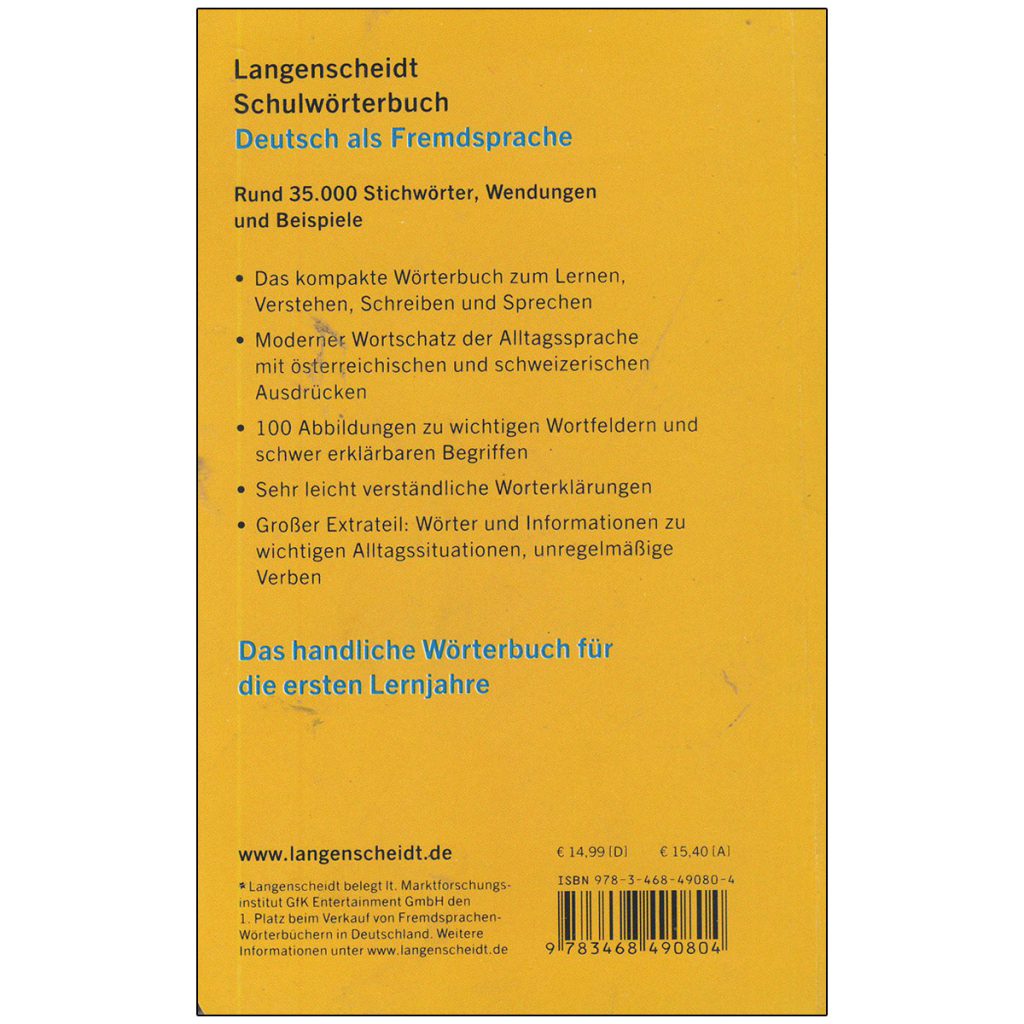 خرید کتاب دیکشنری آلمانی ب آلمانی لانگنشاید Langenscheidt ...