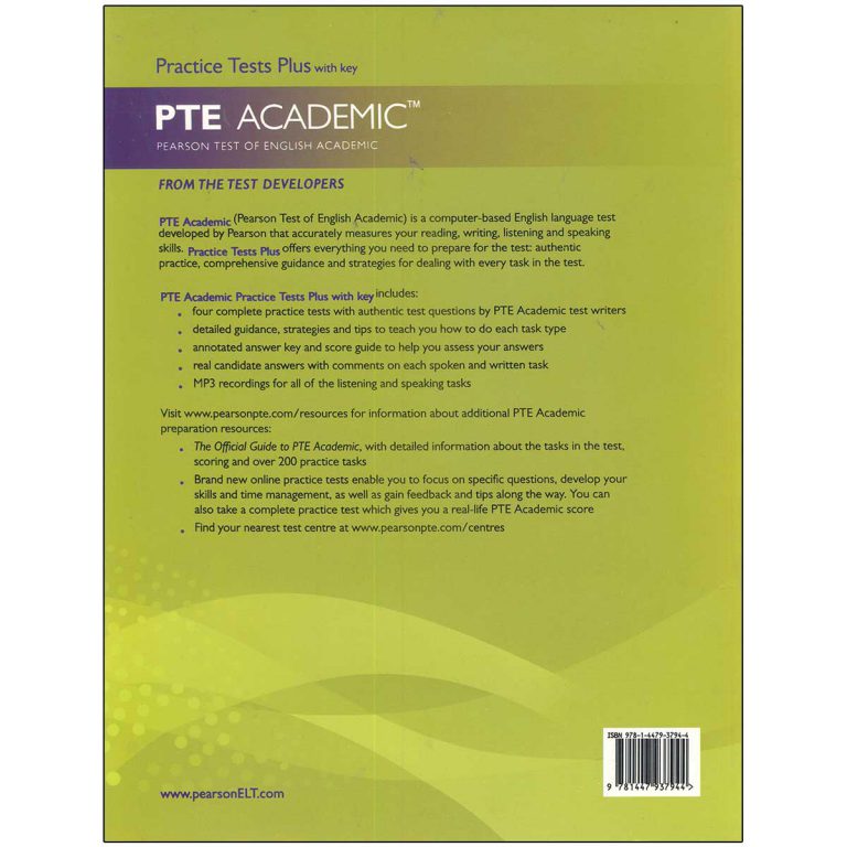 Practice Tests Plus for PTE Academic