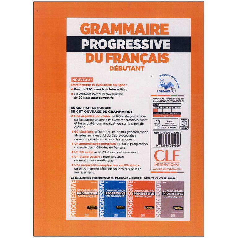 Grammaire Progressive Du Francais Debutant