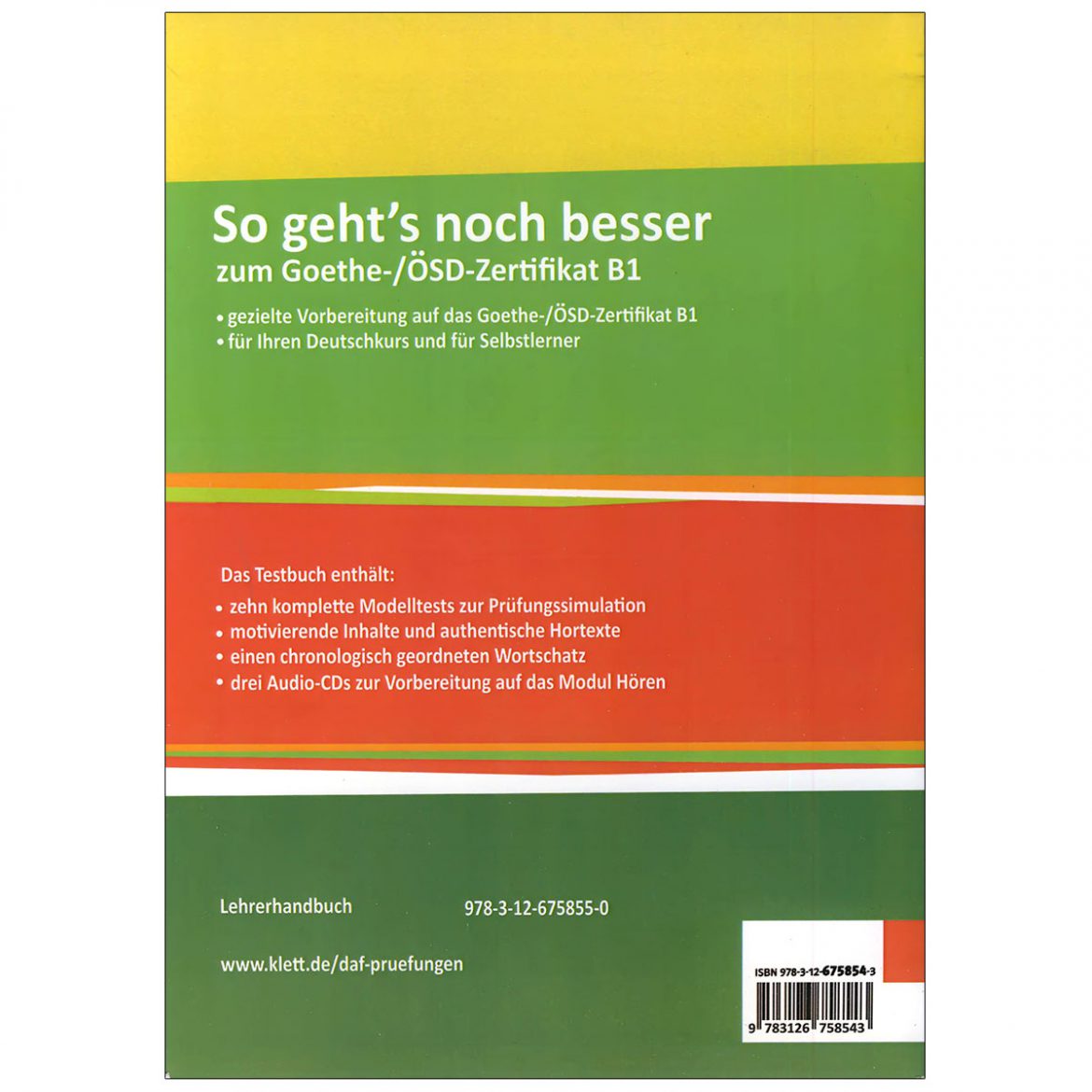 خرید کتاب So Gehts Noch Besser B1 تا 50% تخفیف – زبانمهر