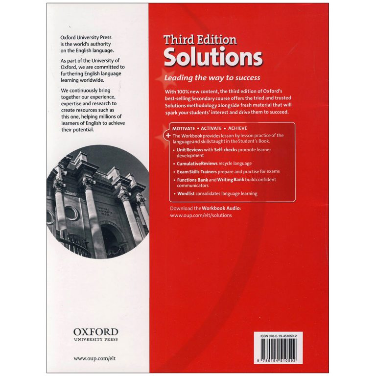 Solutions Pre Intermediate Third Edition