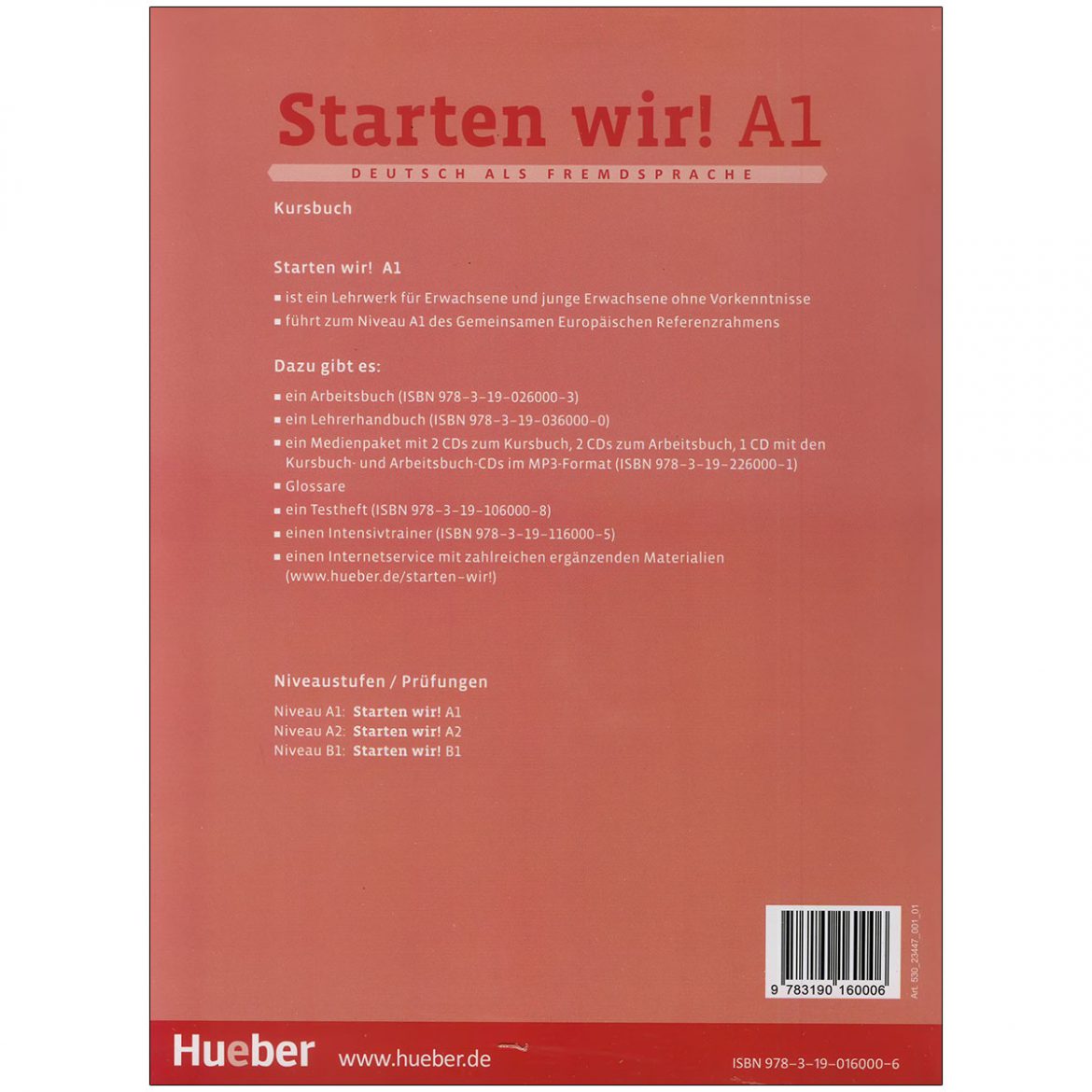 خرید کتاب STARTEN WIR A1 اشتارتن ویر A1