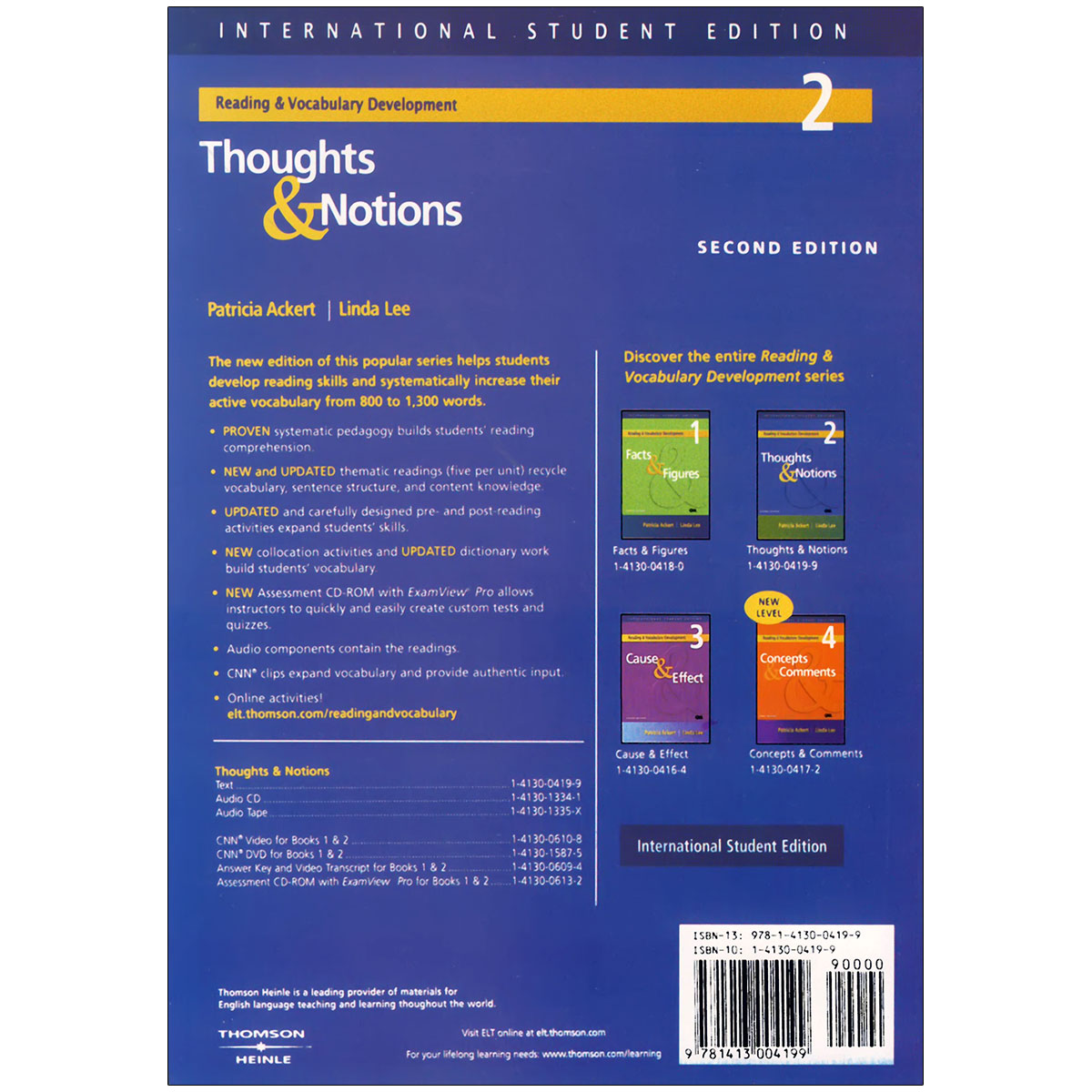 خرید کتاب thoughts and notions 2 تا 50% تخفیف ️ – زبانمهر
