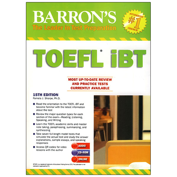 Barrons TOEFL IBT 15th Edition