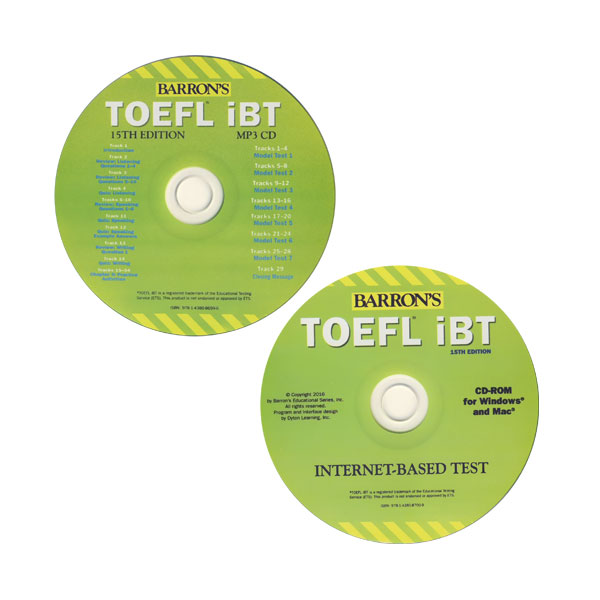 Barrons TOEFL IBT 15th Edition