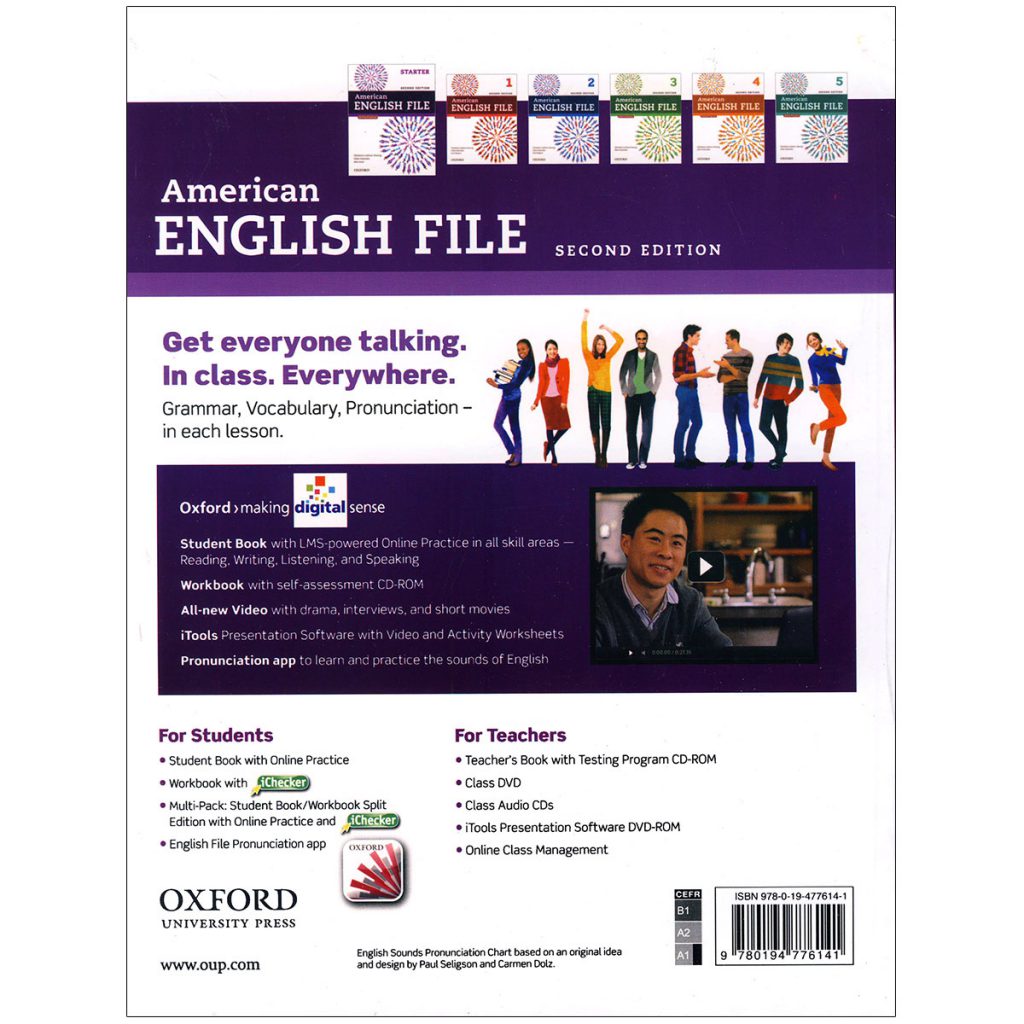 خرید کتاب American English File Starter با 50 درصد تخفیف - انتشارات ...