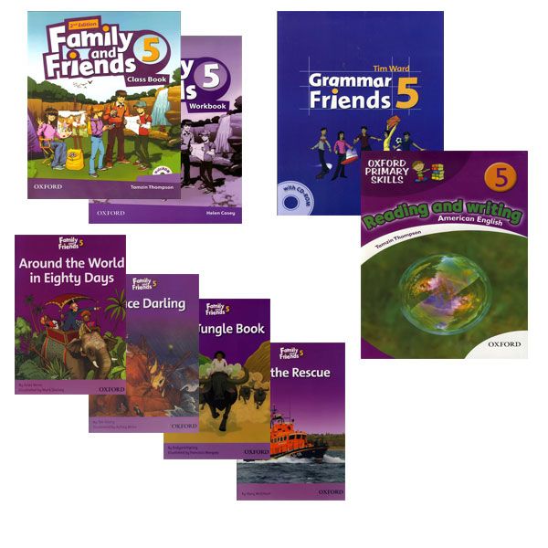 پک آموزشیAmerican Family and Friends 5 Second Edition