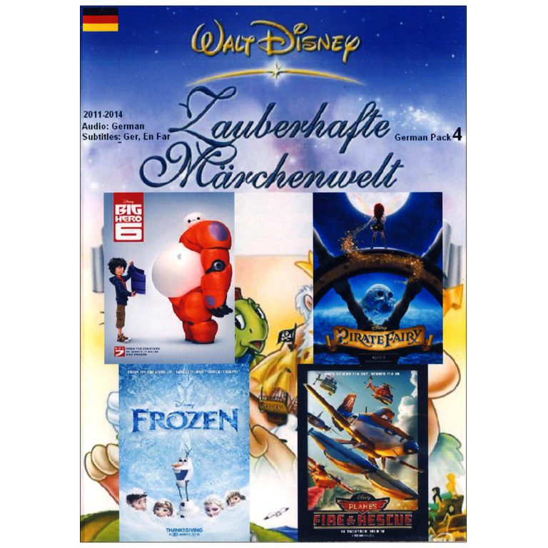 والت دیزنی WALT DISNEY German Pack 4