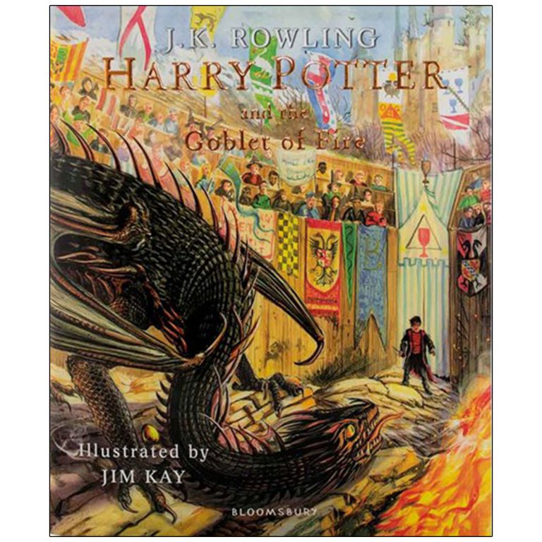 Harry Potter and the Goblet of Fire Illustrated Edition Book 4 (مصور)