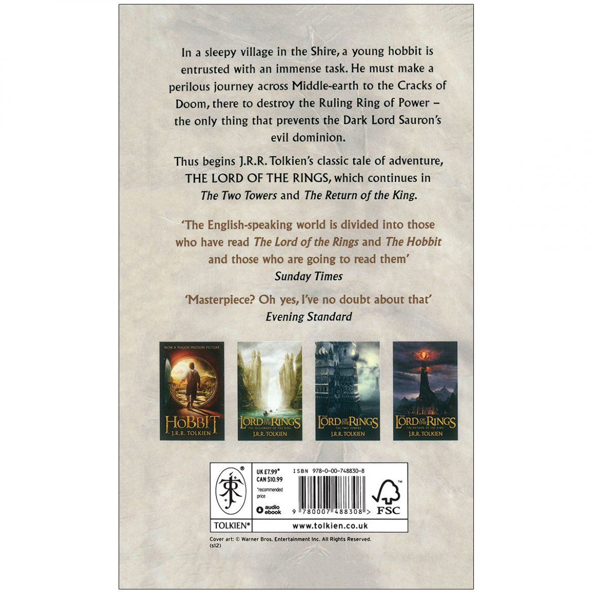 خرید کتاب The Lord of the Rings: The Fellowship of the Ring تا 50% ...