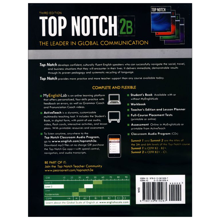 Top Notch 2B Third Edition